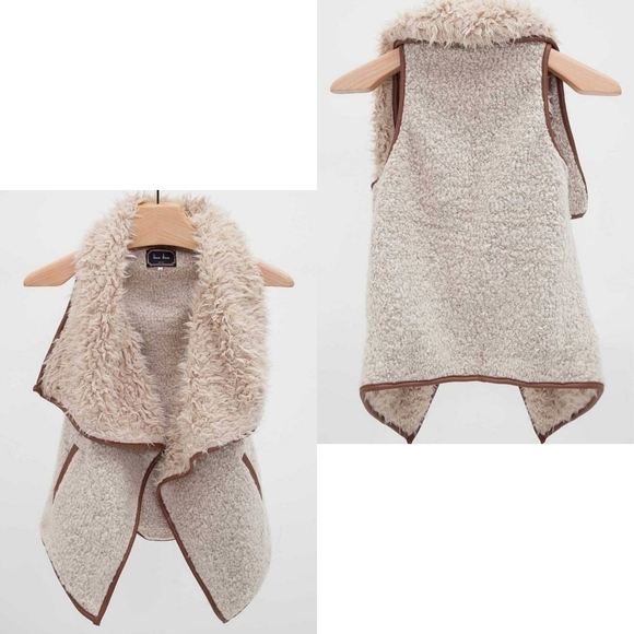 Love Tree Faux Fur Vest - M - Picture 1 of 8